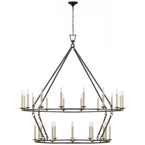 Darlana Oversized Two Tier Chandelier (279|CHC 5277AI)