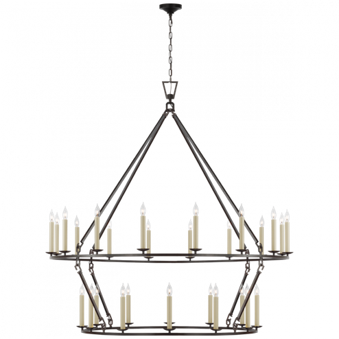 Darlana Oversized Two Tier Chandelier (279|CHC 5277AI)