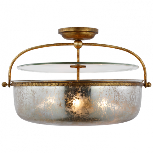 Lorford Large Semi Flush Lantern (279|CHC 4272GI-MG)