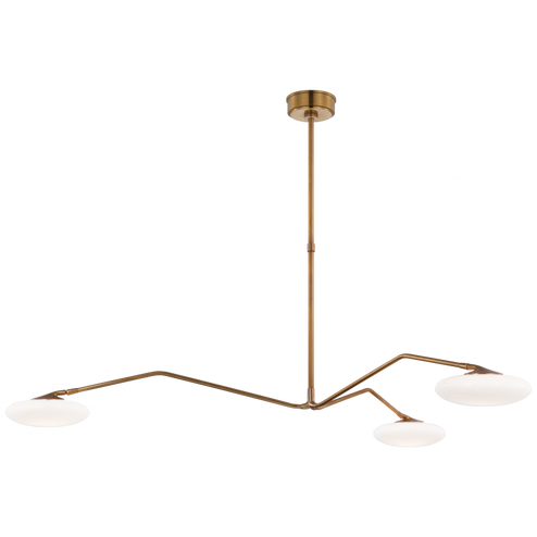 Brindille Extra Large Three Light Chandelier (279|CD 5010SB-WG)