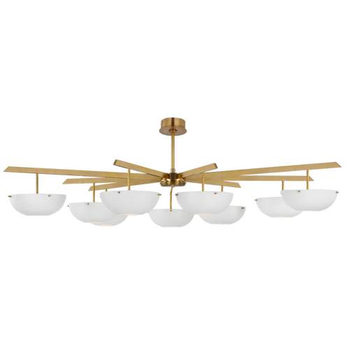 Valencia Grande Nine Light Chandelier (279|ARN 5522HAB-WHT)