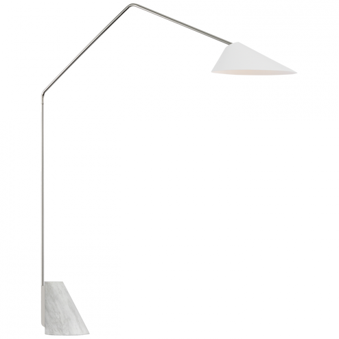 Lorna Extra Large Arc Floor Lamp (279|ARN 1530PN-WHT)