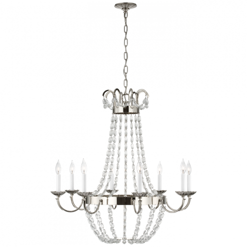 Paris Flea Market Large Chandelier (279|CHC 1408PN-SG)