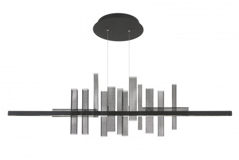 LED Island Light in a Coal Black Finish (77|P8567-1-66A-L)