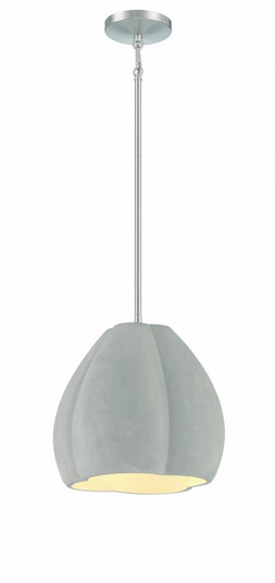 Sima - 1 Light Pendant in Metal and Cement (77|P1884-084C)