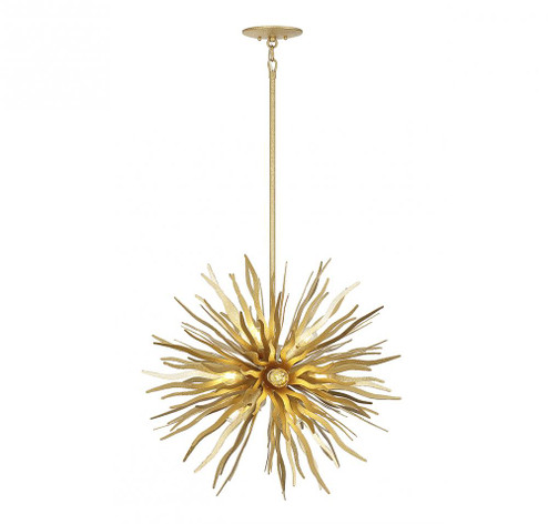 Killiam 12-Light Pendant in Cavalier Gold (128|7-1957-12-37)