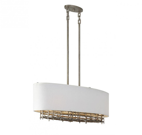 Cameo 4-Light Linear Chandelier in Campagne Luxe (128|1-1065-4-10)