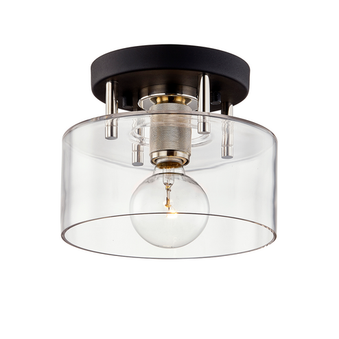 Bergamot Station Semi Flush (52|C7550-TBK/PN)