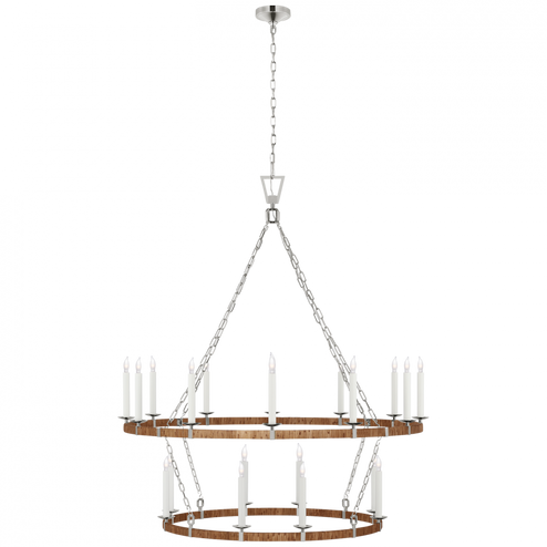 Darlana Extra Large Two Tier Chandelier (279|CHC 5882PN/NRT)