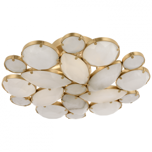 Lloyd Medium Round Flush Mount (279|KS 4015SB-ALB)