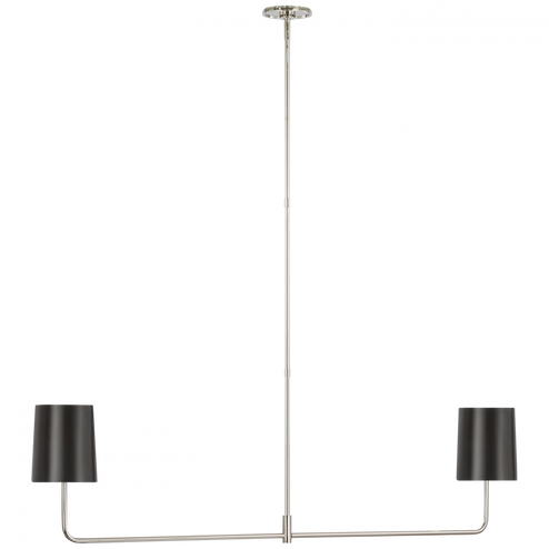 Go Lightly 54'' Two Light Linear Chandelier (279|BBL 5085PN-BZ)