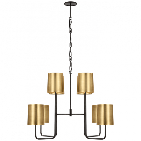 Go Lightly Extra Large Two Tier Chandelier (279|BBL 5083BZ-SB)