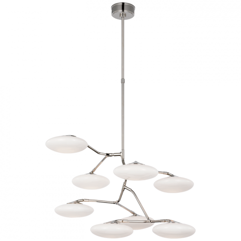 Brindille XL Entry Chandelier (279|CD 5020PN-WG)