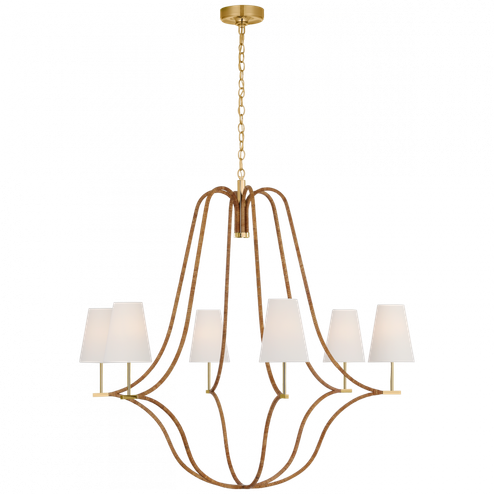 Biscayne Extra Large Wrapped Chandelier (279|CHC 5583AB/NRT-L)
