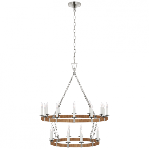 Darlana Medium Two Tier Chandelier (279|CHC 5878PN/NRT)