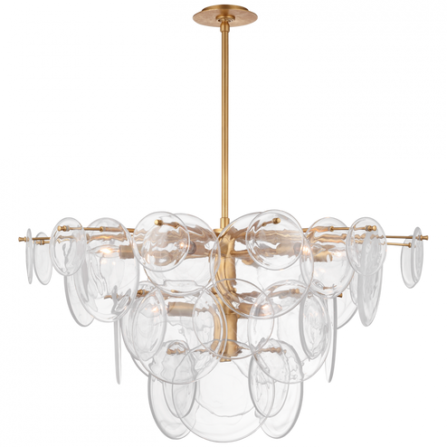 Loire Large Chandelier (279|ARN 5450G-CSG)