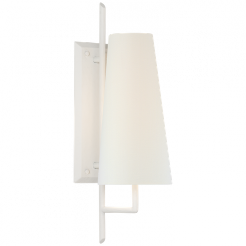 Ashton Large Single Sculpted Sconce (279|CHD 2335PW-L)