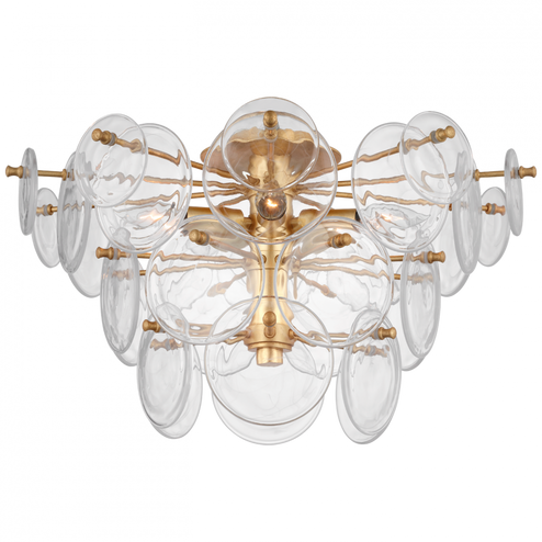 Loire Large Tiered Flush Mount (279|ARN 4451G-CSG)