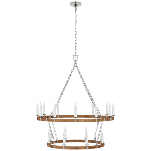 Darlana Large Two Tier Chandelier (279|CHC 5880PN/NRT)