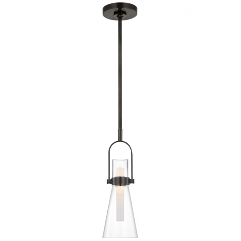 Larkin 5.5'' Conical Pendant (279|IKF 5453BZ-CG) Larkin 5.5'' Conical Pendant (279|IKF 5453BZ-CG)