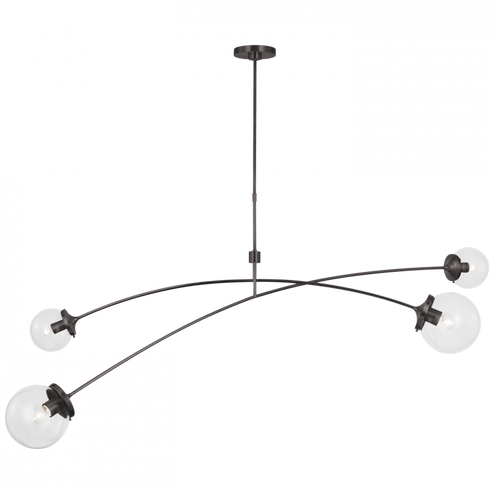 Prescott 62'' Linear Chandelier (279|KS 5406BZ-CG)