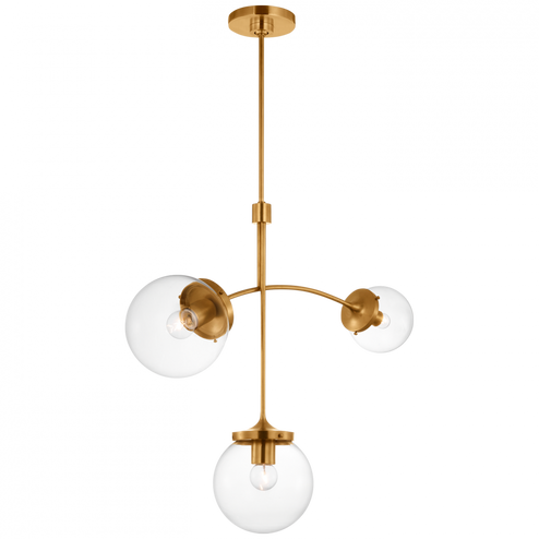 Prescott Small Chandelier (279|KS 5117SB-CG)
