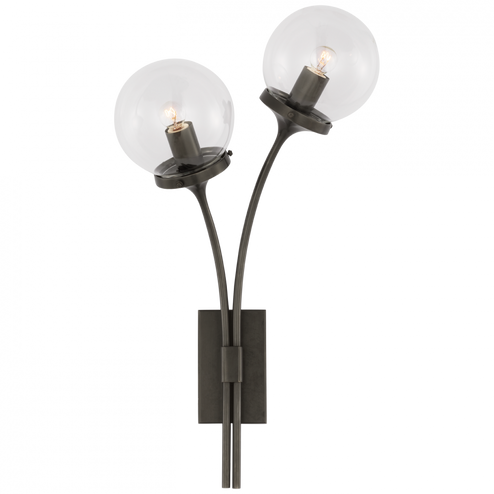 Prescott Left Sconce (279|KS 2407BZ-CG)