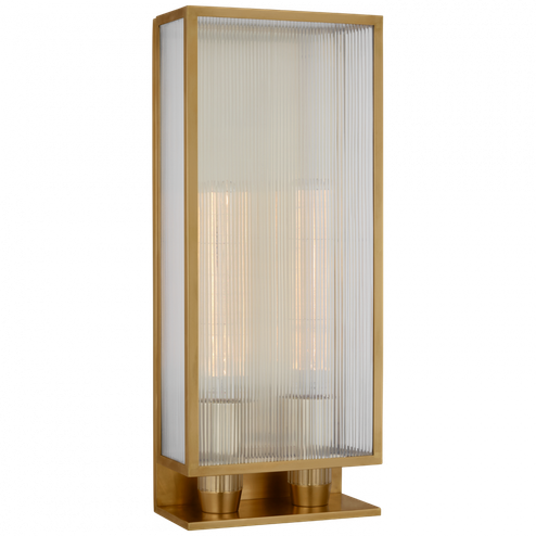 York 24'' Double Box Outdoor Sconce (279|BBL 2188SB-CRB)