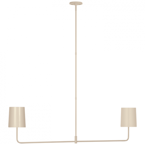 Go Lightly 54'' Two Light Linear Chandelier (279|BBL 5085CW-CW)