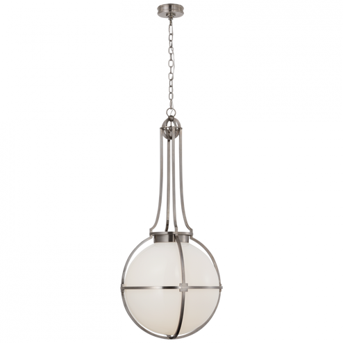 Gracie Large Captured Globe Pendant (279|CHC 5484AN-WG)