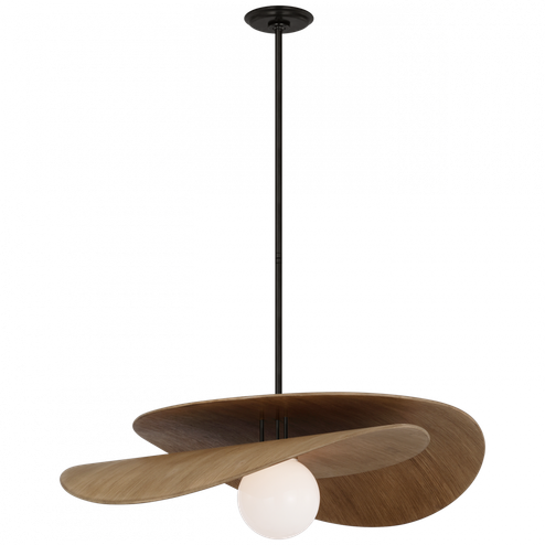 Mahalo 32'' Tiered Pendant (279|WS 5050BZ/NO-WG)