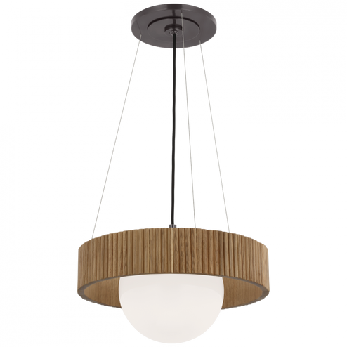 Arena 18'' Ring and Globe Chandelier (279|WS 5000BZ/NO-WG)