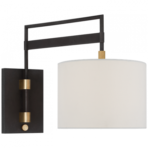 Gael Medium Articulating Wall Light (279|RB 2060WI/AB-L)