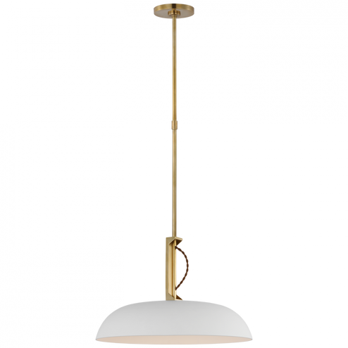 Cyrus 19'' Pendant (279|AL 5040HAB/WHT-WG) Cyrus 19'' Pendant (279|AL 5040HAB/WHT-WG)