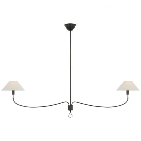 Griffin Grande Linear Chandelier (279|AL 5010BZ/CHC-L)