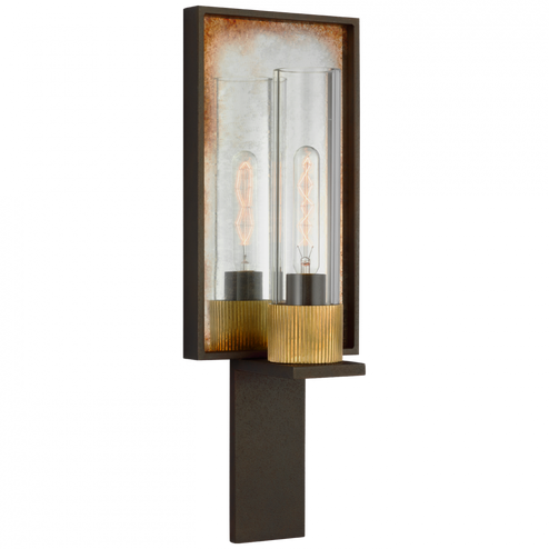 Beza Single Reflector Sconce (279|RB 2005WI/AM-CG)