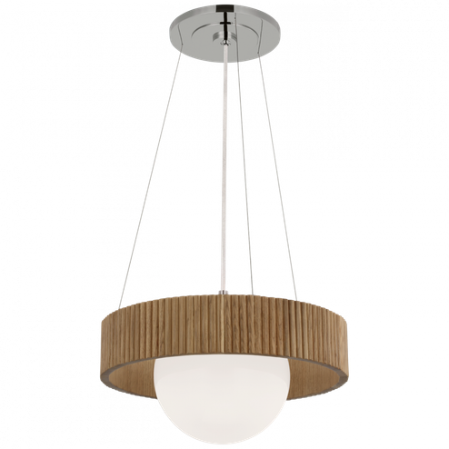 Arena 18'' Ring and Globe Chandelier (279|WS 5000PN/NO-WG)