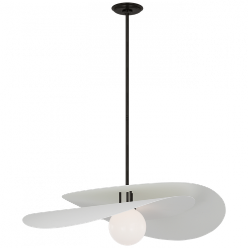 Mahalo 32'' Tiered Pendant (279|WS 5050BZ/WHT-WG)