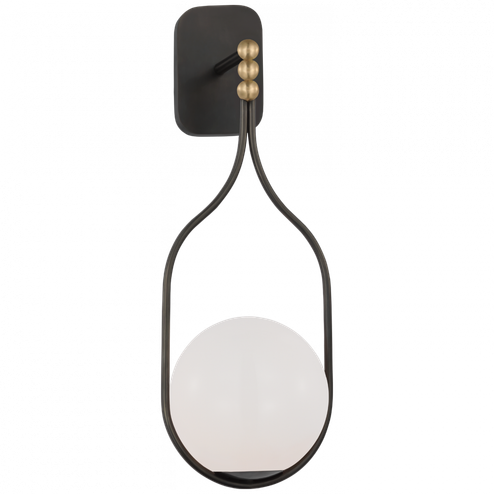 Jodo 19'' Single Sconce (279|WS 2020BZ/HAB-WG)