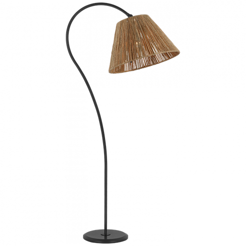 Dume Large Arched Floor Lamp (279|AL 1060AI-NAB)