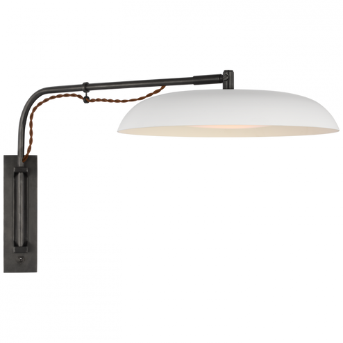 Cyrus Medium Articulating Wall Light (279|AL 2040BZ/WHT-WG)