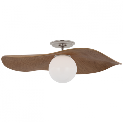 Mahalo 22'' Semi-Flush Mount (279|WS 4040PN-NO)