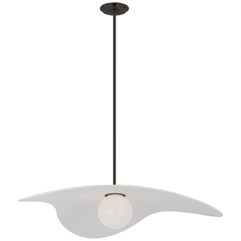 Mahalo 35'' Tri Pendant (279|WS 5048BZ-WHT)