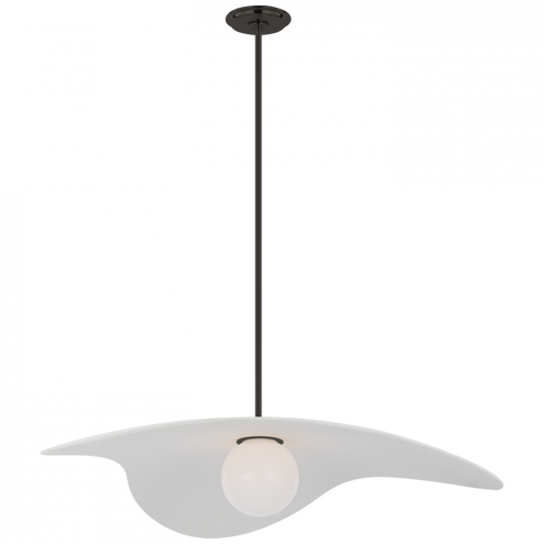 Mahalo 35'' Tri Pendant (279|WS 5048BZ-WHT)