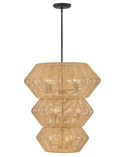Double XL Multi Tier Chandelier (87|40388BLK-CML)