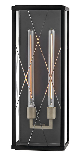 Medium Wide Wall Sconce (87|28885BK)