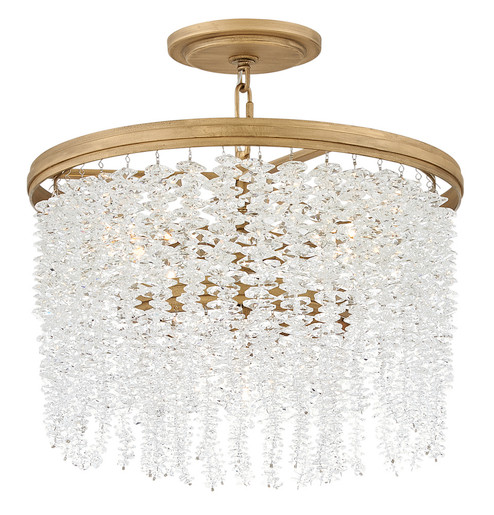 Medium Convertible Semi-Flush Mount (88|FR41493BNG)
