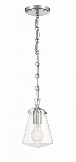 Voss 1 Light Polished Nickel Mini Pendant (205|VSS-7002-PN)