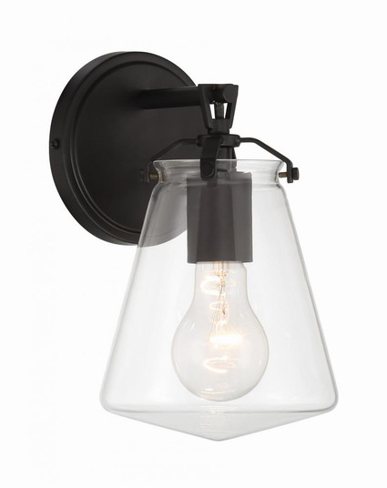 Voss 5.75'' Matte Black Sconce (205|VSS-7001-MK)