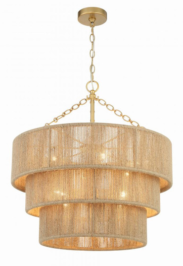 Shyla 24'' Soft Gold Chandelier (205|SHY-10907-SG)